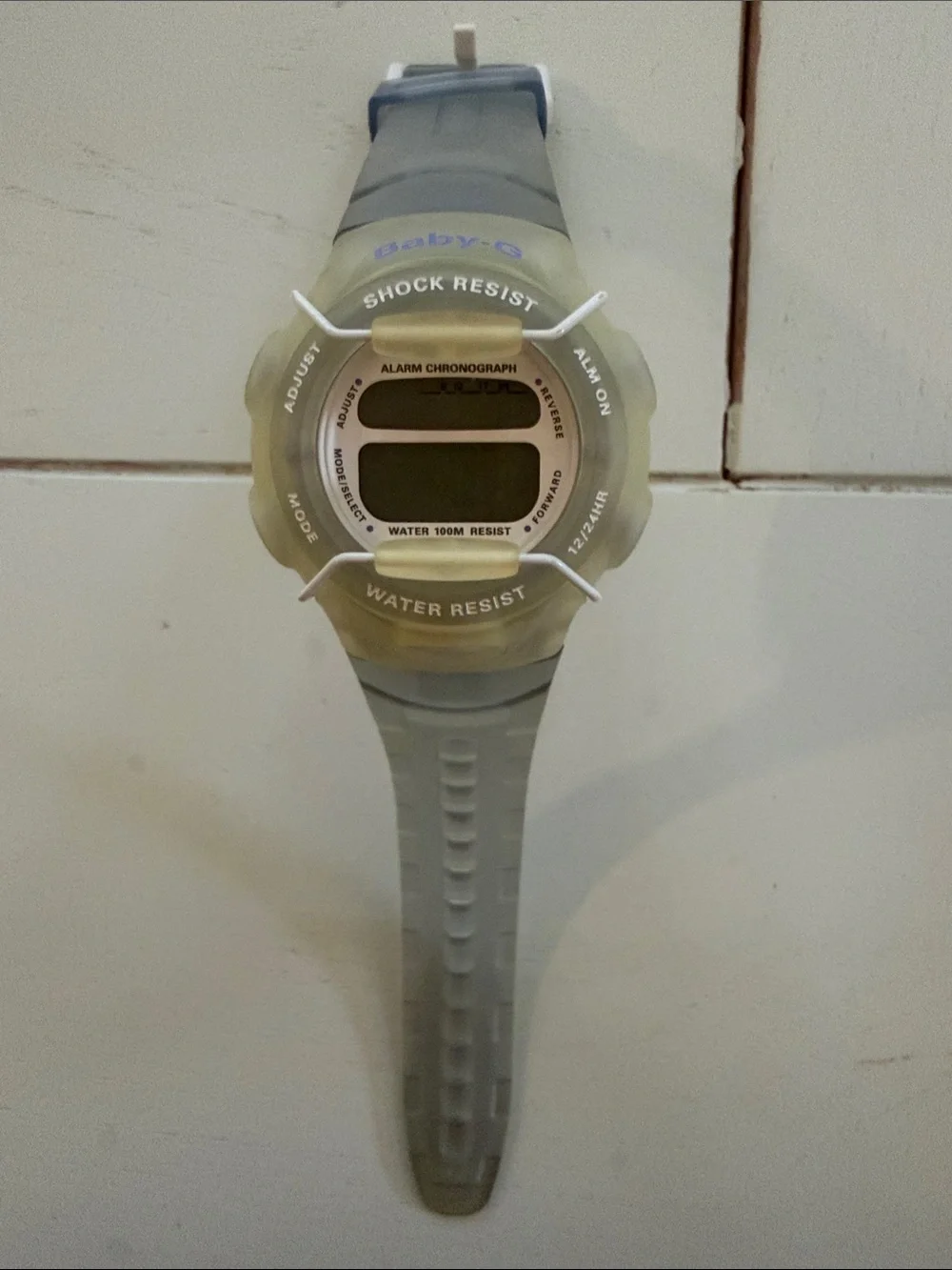 Casio Baby G Shock Resist Digital Sports Watch - baby blue